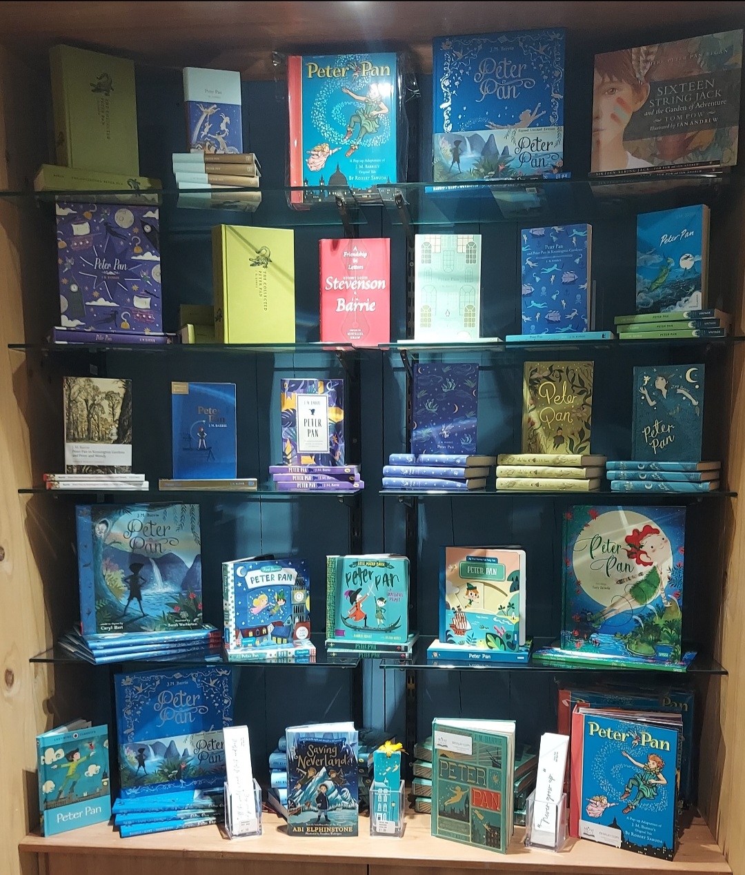 Image of the Peter Pan book selection 